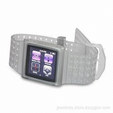 Wristband TPU Case for Apple iPod Touch 4G, Easy to Assemble and Disassemble
